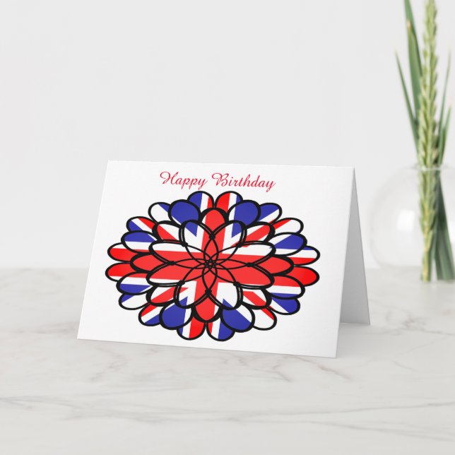 Agradecimiento Tarjeta de cumpleaños (Anverso)