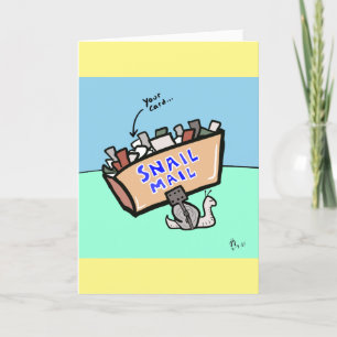 Agradecimiento Tarjeta de cumpleaños atrasada de Hare Mail