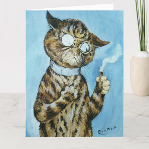 AGRADECIMIENTO TARJETA DE CUMPLEAÑOS "BUENO SEÑOR" DE LOUIS WAIN 