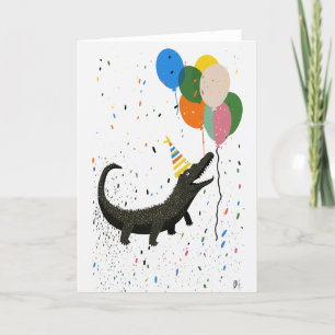 Agradecimiento Tarjeta de cumpleaños con tarjeta de felicitación 