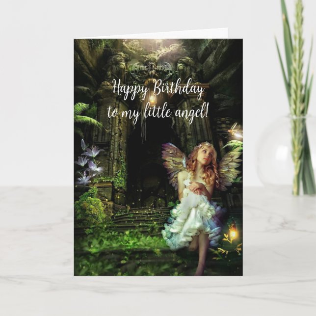 AGRADECIMIENTO TARJETA DE CUMPLEAÑOS DE ANGEL PEQUEÑO (Anverso)
