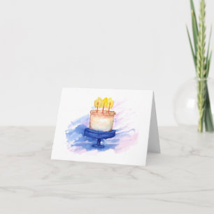 Agradecimiento Tarjeta de cumpleaños de copas de cumpleaños de co