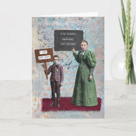 Agradecimiento Tarjeta de cumpleaños de estilo mixto