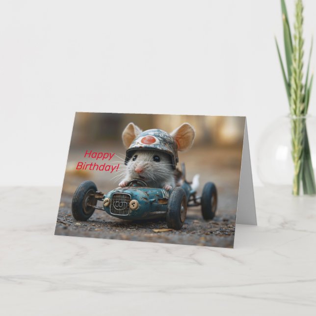 AGRADECIMIENTO TARJETA DE CUMPLEAÑOS DE SCOOTER (Anverso)