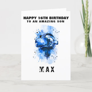 Agradecimiento Tarjeta de cumpleaños de VR para juegos personaliz