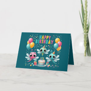 AGRADECIMIENTO TARJETA DE CUMPLEAÑOS DE VUELO PARA NIÑOS