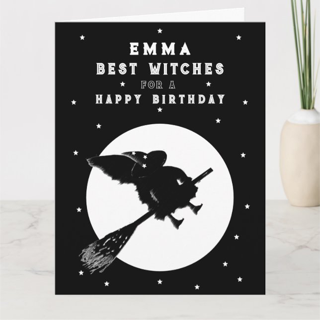 Agradecimiento Tarjeta de cumpleaños divertida de Halloween (Anverso)