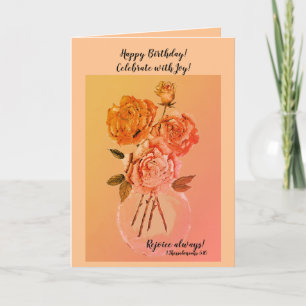 Agradecimiento Tarjeta de cumpleaños espiritual