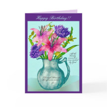 Tarjeta de cumpleaños espiritual