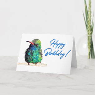Agradecimiento Tarjeta de cumpleaños feliz con una gran variedad 