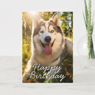 Agradecimiento Tarjeta de cumpleaños feliz de personalizado Alask