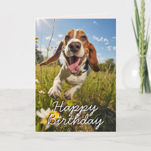 Agradecimiento Tarjeta de cumpleaños feliz del personalizado Bass