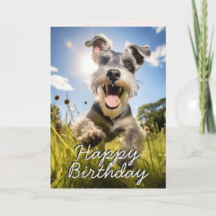Agradecimiento Tarjeta de cumpleaños feliz del personalizado Schn
