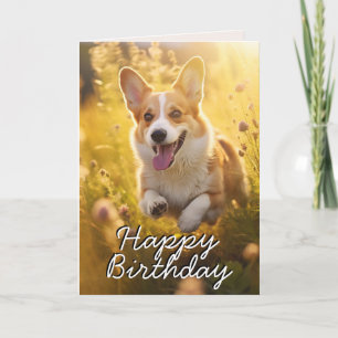 Agradecimiento Tarjeta de cumpleaños feliz del personalizado Wels