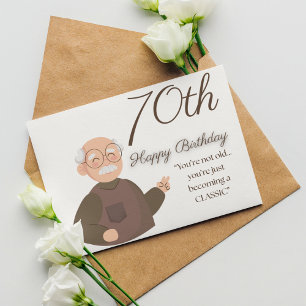 Agradecimiento Tarjeta de cumpleaños feliz para adultos convertid