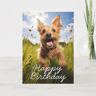 Agradecimiento Tarjeta de cumpleaños feliz para el personalizado