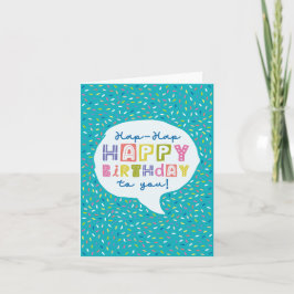 Agradecimiento Tarjeta de cumpleaños imprimible | Feliz Cumpleaño