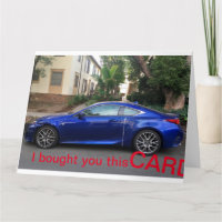 Tarjeta de cumpleaños Lexus Birdwatcher 2020