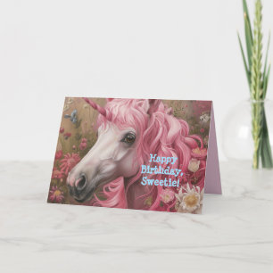 AGRADECIMIENTO TARJETA DE CUMPLEAÑOS PARA NIÑAS DE CORRIENTE ROSA
