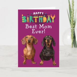 Agradecimiento Tarjeta de cumpleaños personalizada para la mejor 