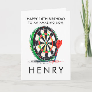 Agradecimiento Tarjeta de cumpleaños personalizada para tablero