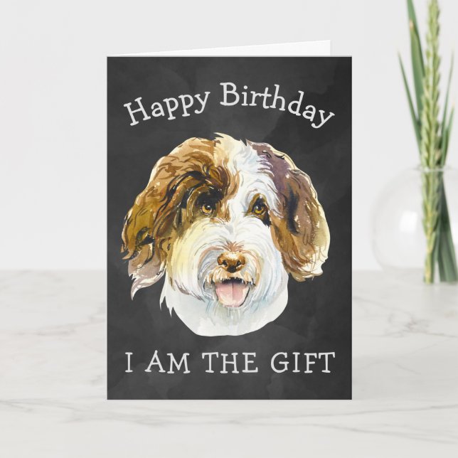 Agradecimiento Tarjeta de cumpleaños personalizado de tu Doodle a (Anverso)