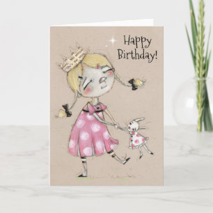Agradecimiento Tarjeta de cumpleaños plegable con baile espontáne