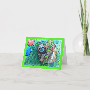Agradecimiento Tarjeta de cumpleaños Sloth