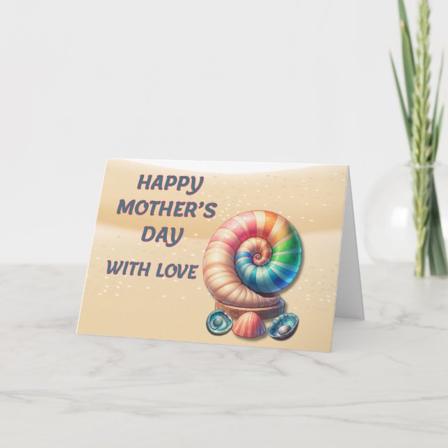 Agradecimiento Tarjeta de Día de la Abuela con Amor (Anverso)