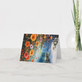 Agradecimiento tarjeta de Día de la Madre personalizado