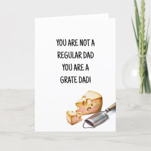 Agradecimiento Tarjeta de Día del Padre Gracioso Personalizado, A