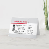 Tarjeta de embarque - Gris