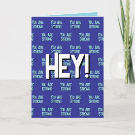 Agradecimiento Tarjeta de empatía para brindar apoyo y estímulo