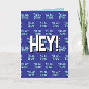 Agradecimiento Tarjeta de empatía para brindar apoyo y estímulo