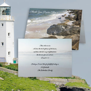 Agradecimiento Tarjeta de escritura de guijarros de agradecimient