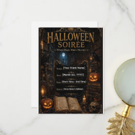 Agradecimiento Tarjeta de evento de Halloween imprimible