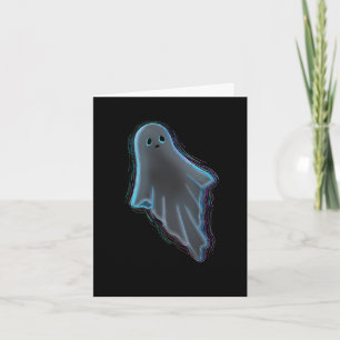 Agradecimiento Tarjeta de fantasmas de Halloween de KiniArt
