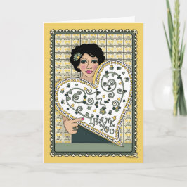 Agradecimiento Tarjeta de felicitación