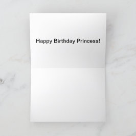 Agradecimiento Tarjeta de felicitación 5x7. ¡Feliz cumpleaños, Pr