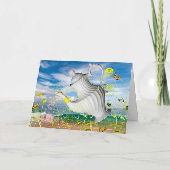 Agradecimiento Tarjeta de felicitación adaptable" del ~ ideal de (Anverso)