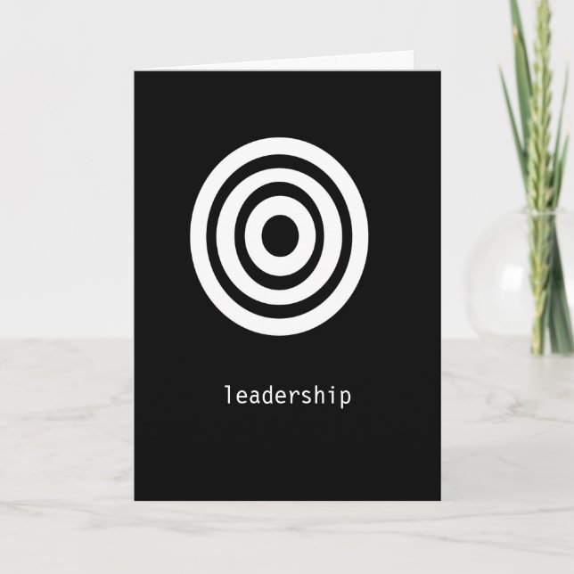 Agradecimiento Tarjeta de felicitación Adinkrahene (Anverso)