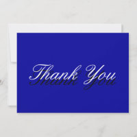 Tarjeta de felicitación Blue White