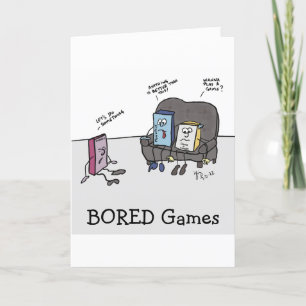 Agradecimiento Tarjeta de felicitación Bored Games