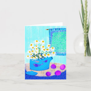 Agradecimiento Tarjeta de felicitación Daisies BLANK