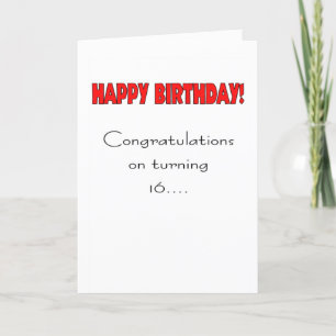 Agradecimiento tarjeta de felicitación de 61 cumpleaños