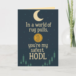 Agradecimiento Tarjeta de felicitación de amor de criptografía má