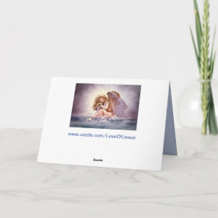 Agradecimiento tarjeta de felicitación de ángel de nube