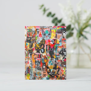 Agradecimiento Tarjeta de Felicitación de Arte en Papel de Medios