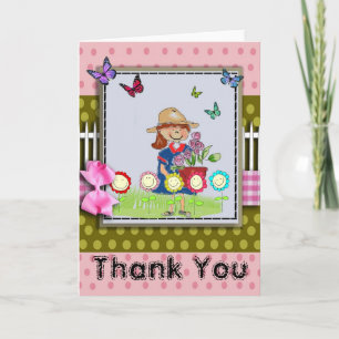 Agradecimiento Tarjeta de felicitación de bonito