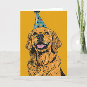 Agradecimiento Tarjeta de felicitación de cumpleaños de Golden Re